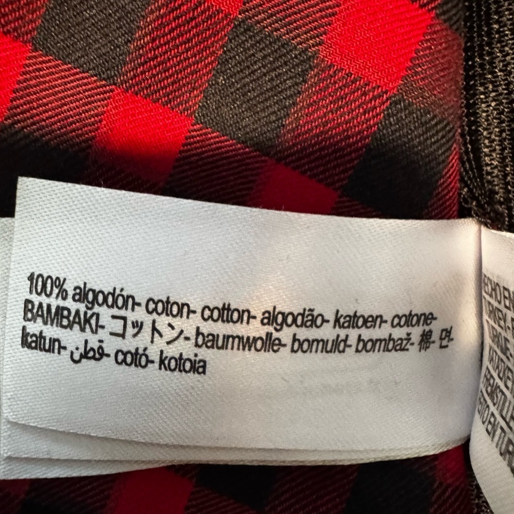 ZARA WOMAN ZW COLLECTION – Checkered Ruched Blouse Size M NWT - Picture 6 of 9